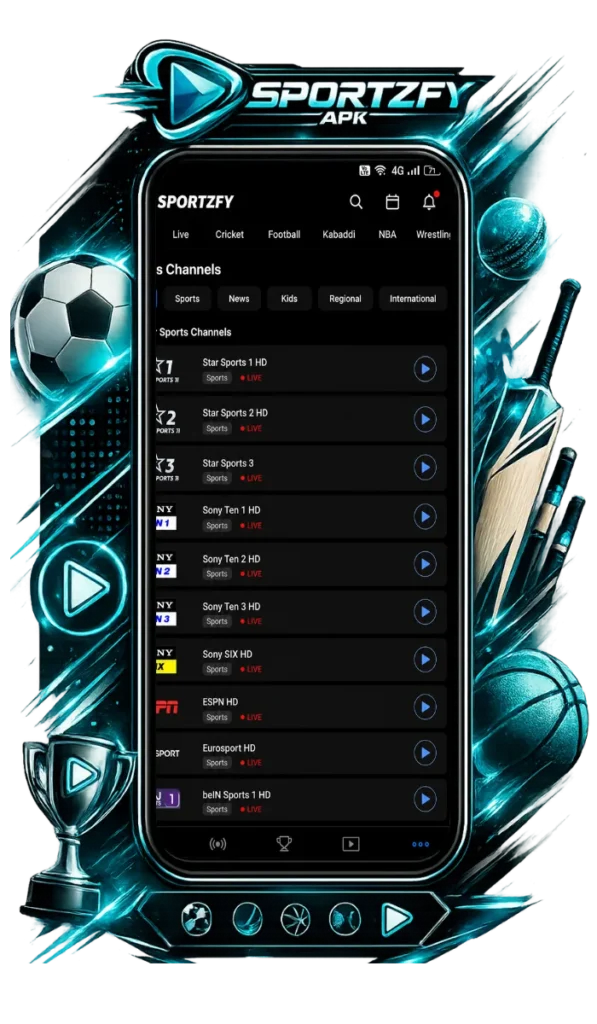 Sports Channels
