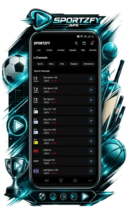 Wide Range Of Sports Channels